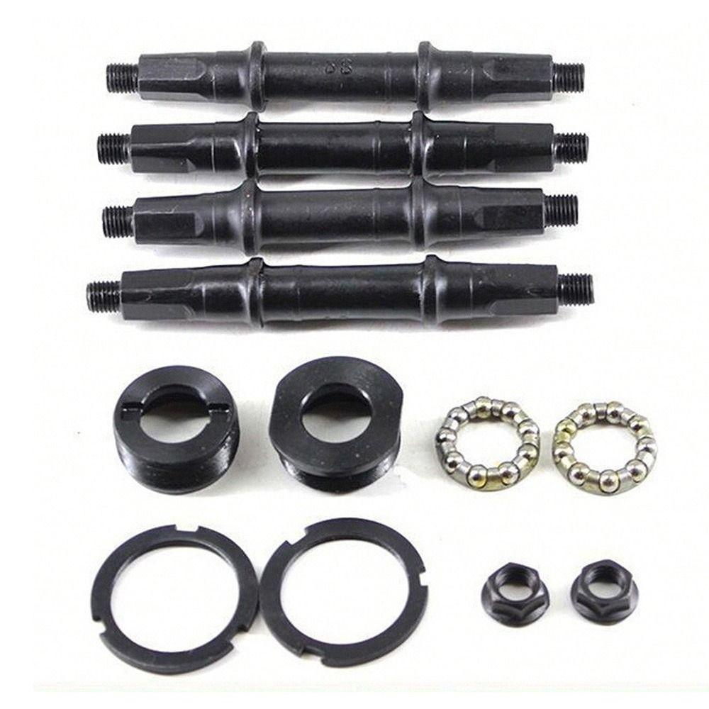 Ось для каретки 68 мм, квадратное отверстие, одинарная или комплект оси, каретка велосипеда