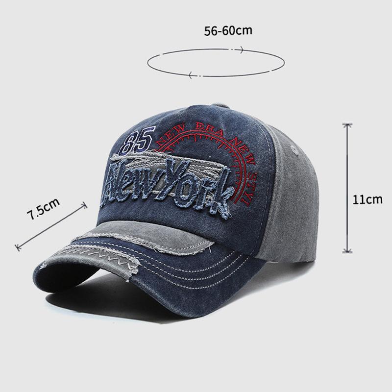 Бейсбольная кепка с вышивкой для мужчин и женщин, весенне-летняя джинсовая кепка с буквенным принтом, уличная шляпа от солнца