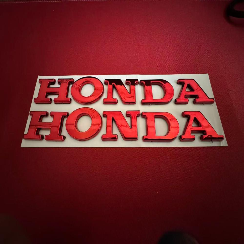 AAAMC1 Наклейка Honda Трехмерная Гальваническое покрытие Буквы HONDA Водонепроницаемый Логотип для Мотоцикла Подходит для PCX160CBR650и Других Моделей