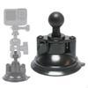 Suction Cup Base Simple Assembly 1/4 Screw for Car Windshield Dashboard
