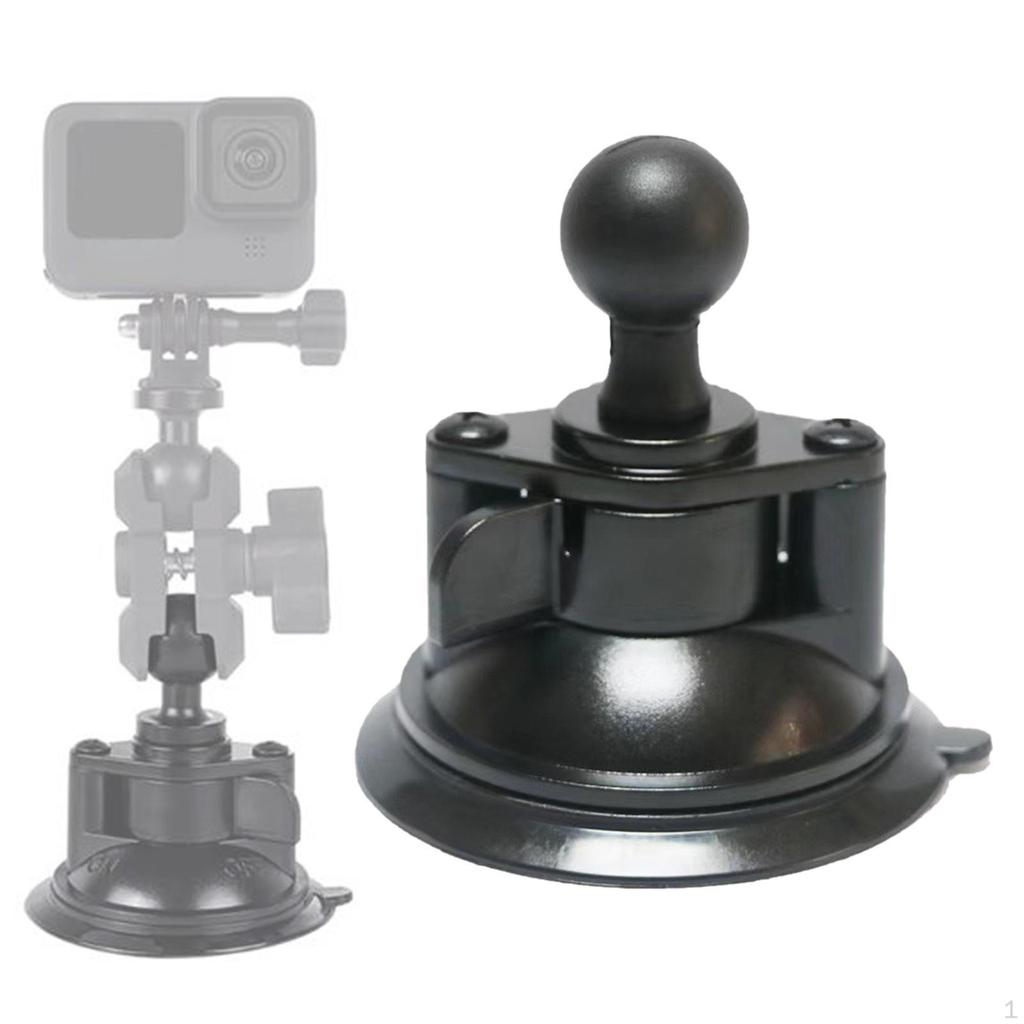 Suction Cup Base Simple Assembly 1/4 Screw for Car Windshield Dashboard
