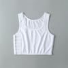 Спортивная одежда для лесбиянок, укороченный топ на груди, транс-укороченный топ, плоский корсет для груди, эластичный корсет для коррекции фигуры, бюстгальтер Tomboy с пряжкой, майка
