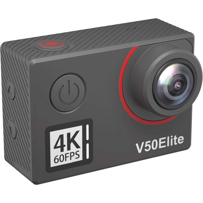 Caméra Sport - AKASO - V50 Elite - 4K 60fps - 20MP - Étanche jusqu'à 131 pieds
