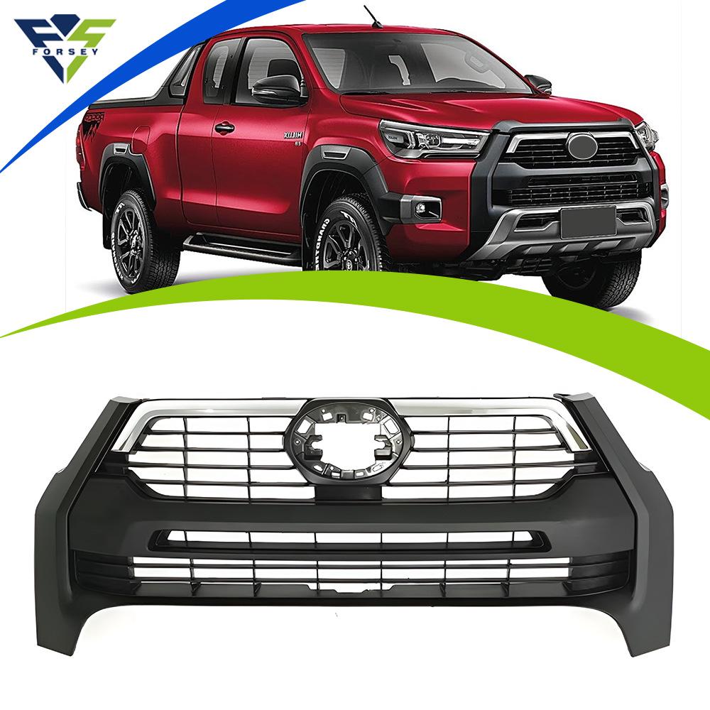 Front Bumper Grille for 2021+ Hilux Rocco