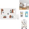 Vibrant 37pcs We Bare Bears Waterproof Graffiti Stickers For Luggage And Electronics
