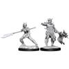 MG Unpainted Miniatures Coralhelm Commander & Halimar