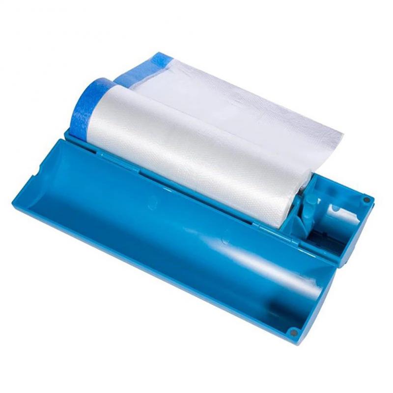 Диспенсер Маскирующая бумага Гипсокартон Мастер Портативная бытовая техника Инструмент для резки пленки Нож для резки защитной пленки Маляры