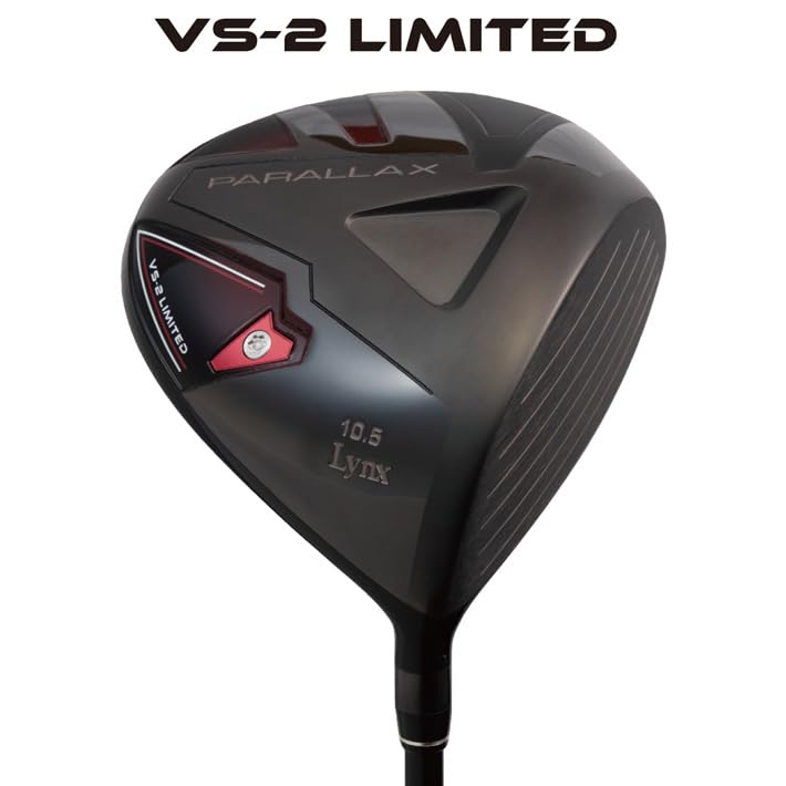 LYNX Golf PARALLAX LIMITED PARALLAX VS2 LIMITED SLE Rule Compliant Short Driver 43 Inches R Flex PARALLAX LIMITED VS-2 VS2WC+H/C 43"R