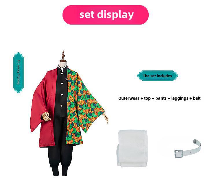 Костюм для косплея «Убийца демонов» для взрослых и детей: Танджиро, Незуко, Зеницу, Ниндзя-бабочка