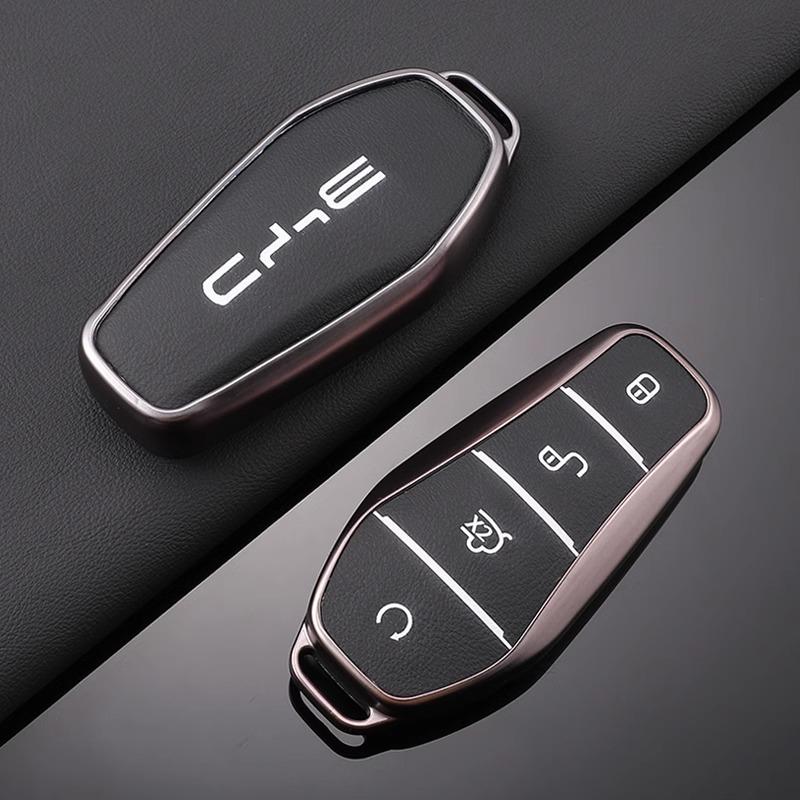 Для BYD Atto 3 Han EV Dolphin Прочный Второй Song Pro Tang Dm QIn PLUS MAX Yuan Брелок Аксессуары ar Чехол для Ключа с Дистанционным Управлением