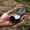Outdoor Survival Compass Multifunctional and Convenient To Carry Plastic Directional Tactical Compass North Compass