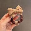 Lady Charm Love Heart Bow Hair Ring Hair Tie Elastic Hair Band Hair Accessories Girl Ponytail Holders