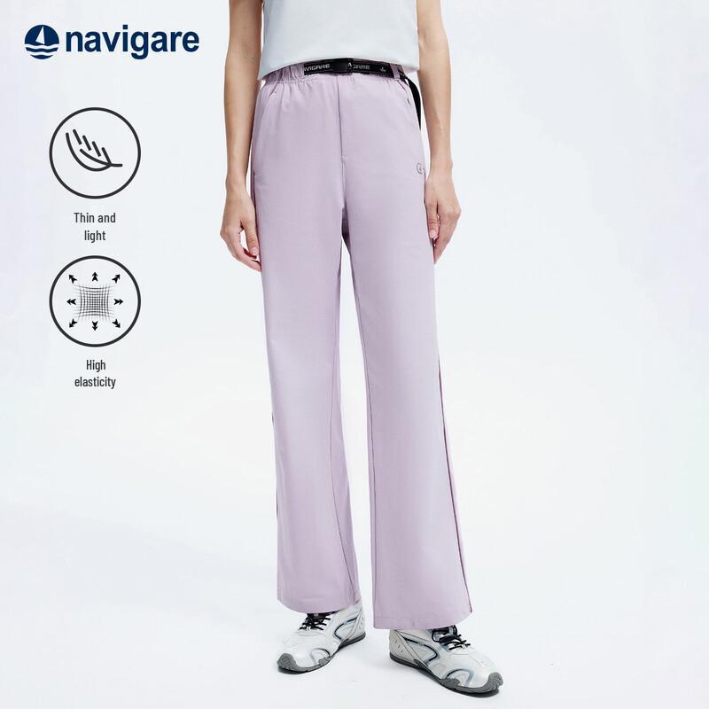 Navigare Women's Lightweight Straight Leg Casual Pants