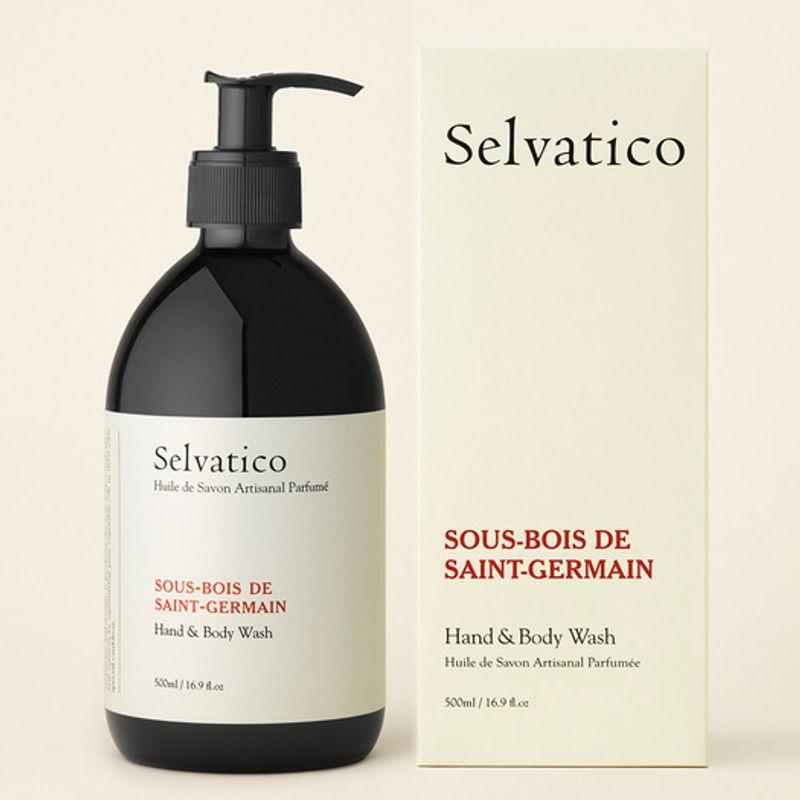 Selvatico Гель для рук и тела Парфюмированный Suboa de Saint-Germain 500 мл