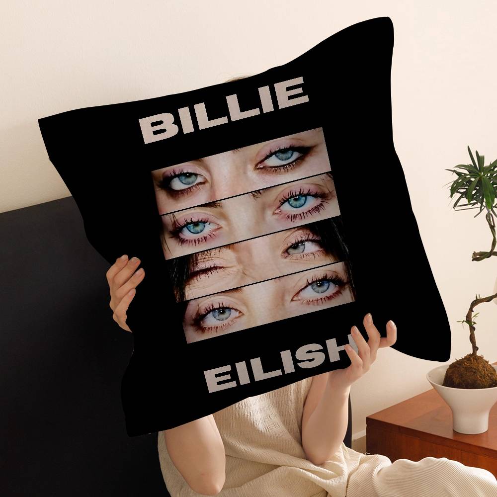 Горячая певица B-Billie E-Eilish Кленовый дизайн Наволочка Счастливый Осенний Урожай декор Праздничный Декор Наволочка