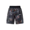 Logo Basketball Sports Training Casual Straight Shorts Men Bottoms Black FQ0352-010