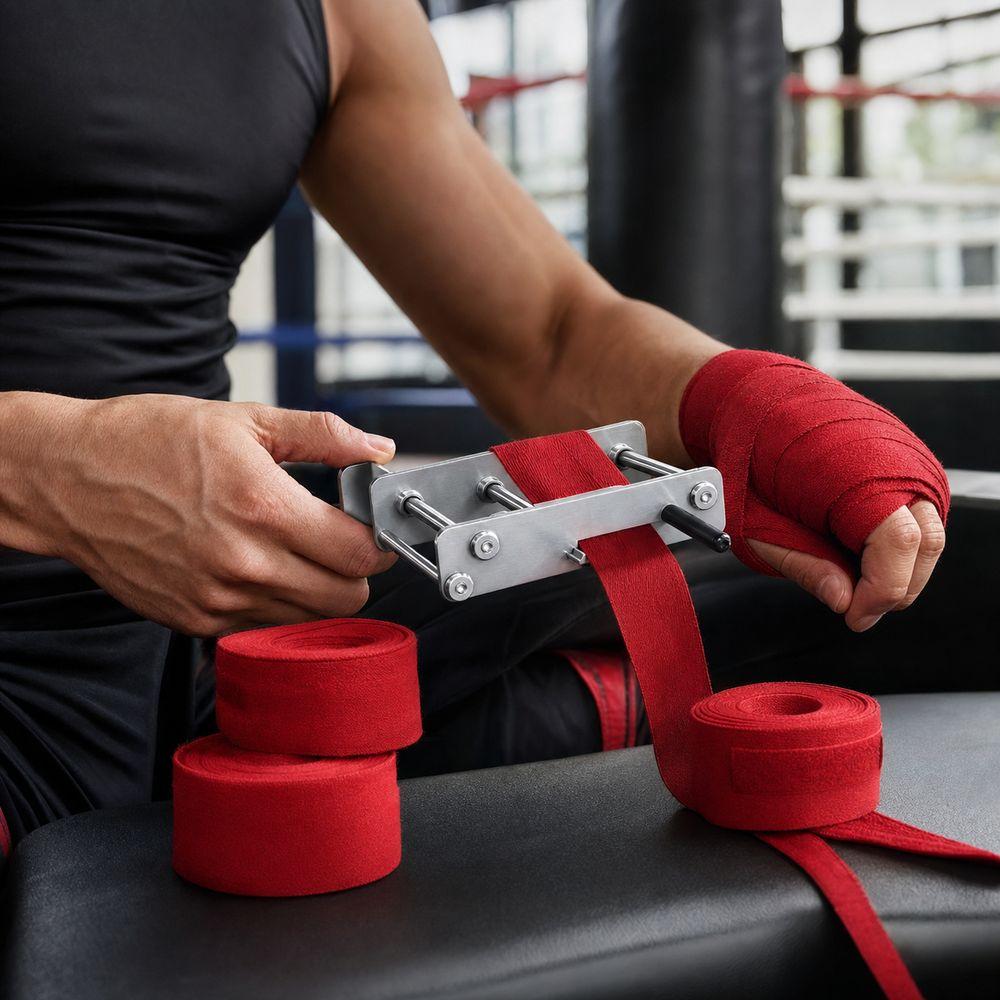 Quick Winding Bandage Winder Tool Manual Operation Portable Winder Tool For Muay Thai Training
