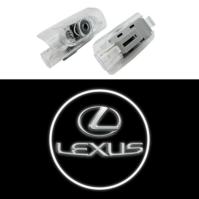 Светодиодная подсветка дверей автомобиля HD Welcome Ghost Shadow для Lexus F SPORT ES RX NX LS UX LM LX GX LC RZ IS CT GS RC HS SC TX LBX IS300 RX3