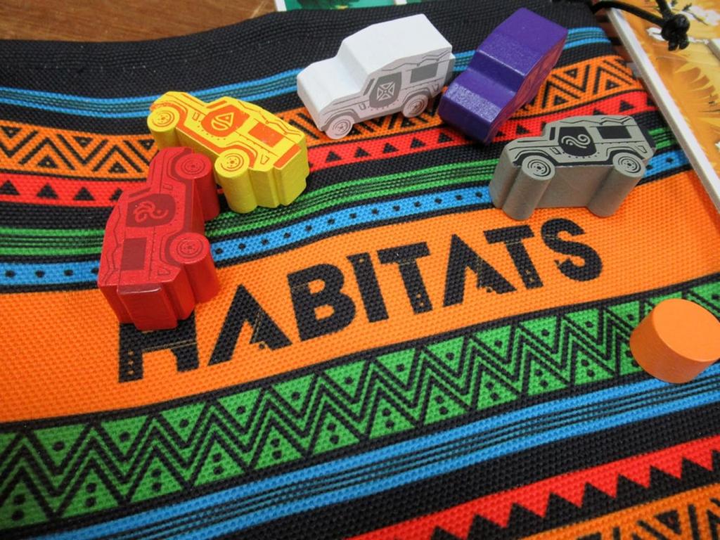 Hobby Japan Habitats Японская версия 40 для 11 лет и настольная игра (для 1-5 игроков, минут, до)