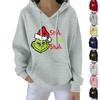 Women's Christmas  Hoodie Funny Cute Christmas Holiday Sweatshirt Pullover