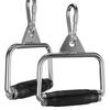 V Shape Bar Double D Row Handle Rubber Cover Gantry Lever Handle  Fitness Equipment