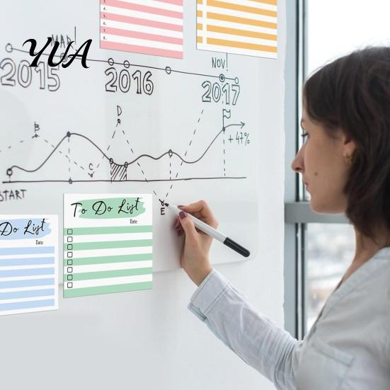 Striped Memo Pads Planning Sticky Notepads, Task Pads, Removable Self Adhesive Note Tags Self-Adhesive Paper for Daily To-Do Lists And Organization
