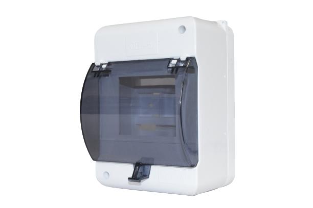 1x5 surface-mounted modular distribution board with smoke flap IP30 Karlik OB-5ZZK