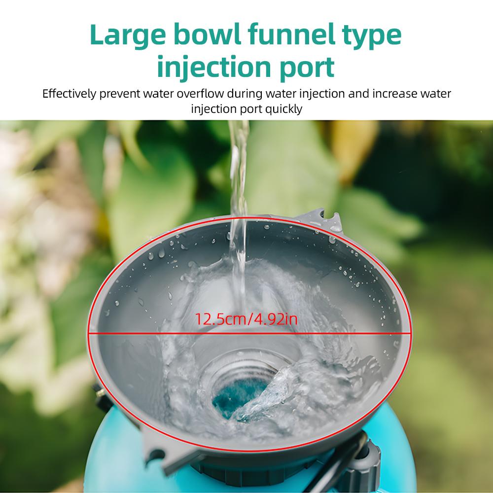 Портативный садовый опрыскиватель под давлением насоса 2,11 галлона/8 л портативный опрыскиватель для газонов и садов с