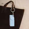 Компактный держатель для ключей, портативный ящик для хранения, компактный дизайн, удобный для переноски, небольшой безопасный держатель для ключей, декоративная сумка, подвеска