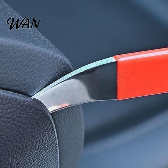 Durable Car Panel Remover Trim Removal Tool Stainless Steel Extra Hard Pry Bar Safe Interior Disassembly for Door Clip Navigation Dash Kit Dashboard