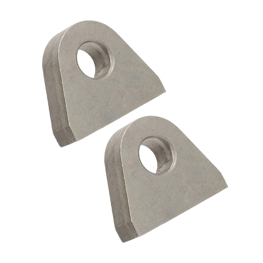 2pcs Shackle Mount Heavy Duty 1 Inch Thick Steel Weld On Shackle Clevis Mounts for Tractors