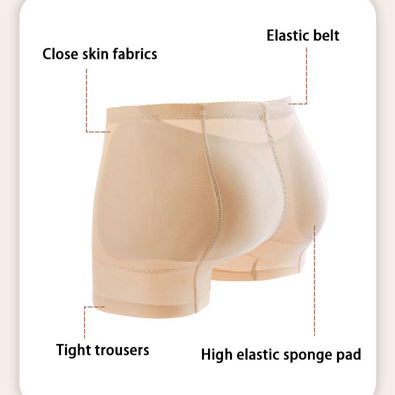 Нижнее белье с подтяжкой ягодиц, женское корректирующее белье-боксеры с подтяжкой бедер, мягкое нижнее белье, увеличивающее бедра, корректирующие фигуру, брюки