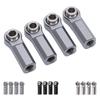 4PCS Metal Ball Joint Alloy for 1/10 Model Car 7.0mm Diameter M4 Thread RC Car Ball Joint 4 Straight