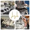 Vehicle Cylinder Head Stand 2pcs Engine Stand Lifting Tool With Tapered Mandrels Automotive Cylinder Head Stand Holder