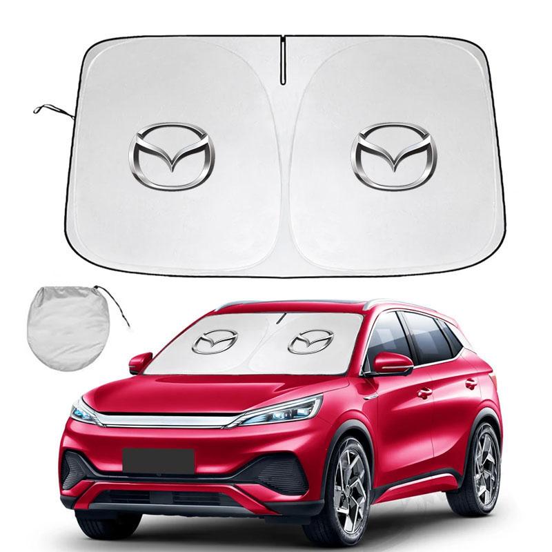 Car Sun Visor Front Windshield Sunshade Sun Protection Accessories For Mazda 3 Alexa CX30 CX-30 CX-5 CX5 CX3 CX-3 CX8 CX-8 CX9 h1