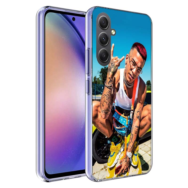 Rapper Sfera Ebbasta Phone Case for Samsung A17 A37 A57 A07 A16 A26 A36 A56 A06 A02S A12 A22 A32 A52S A04S A14 A24 A34 A54 A03 A