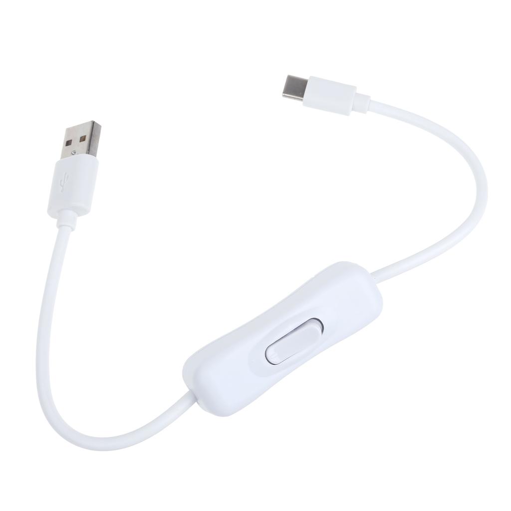 Кабель USB-C для передачи данных с переключателем Type-C USB2.0 Адаптерный шнур USB-Type C поддерживает быструю зарядку и передачу данных