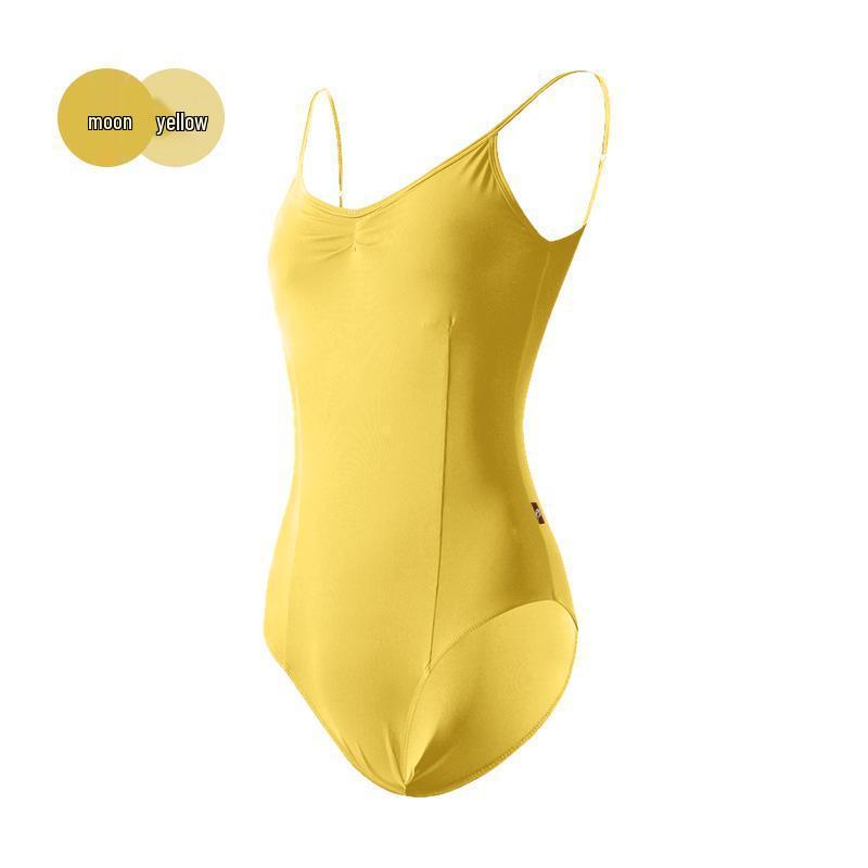 Женский купальник-комбинезон с высокой посадкой Jasmine Dancewear для занятий балетом и гимнастикой.