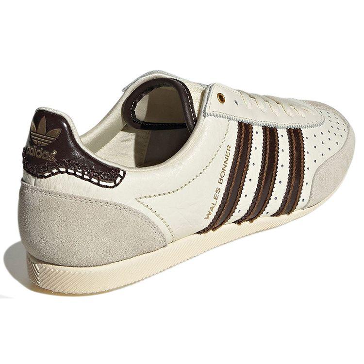 Wales Bonner x adidas Japan Кремово-белые Темно-коричневые Унисекс Кроссовки Легкий желтый GY5748