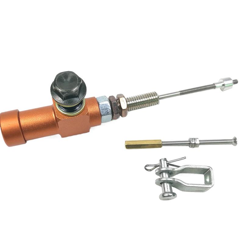 Motorcycle Custom Hydraulic Clutch Brake Master Cylinder Rod System Efficient Transfer Pump