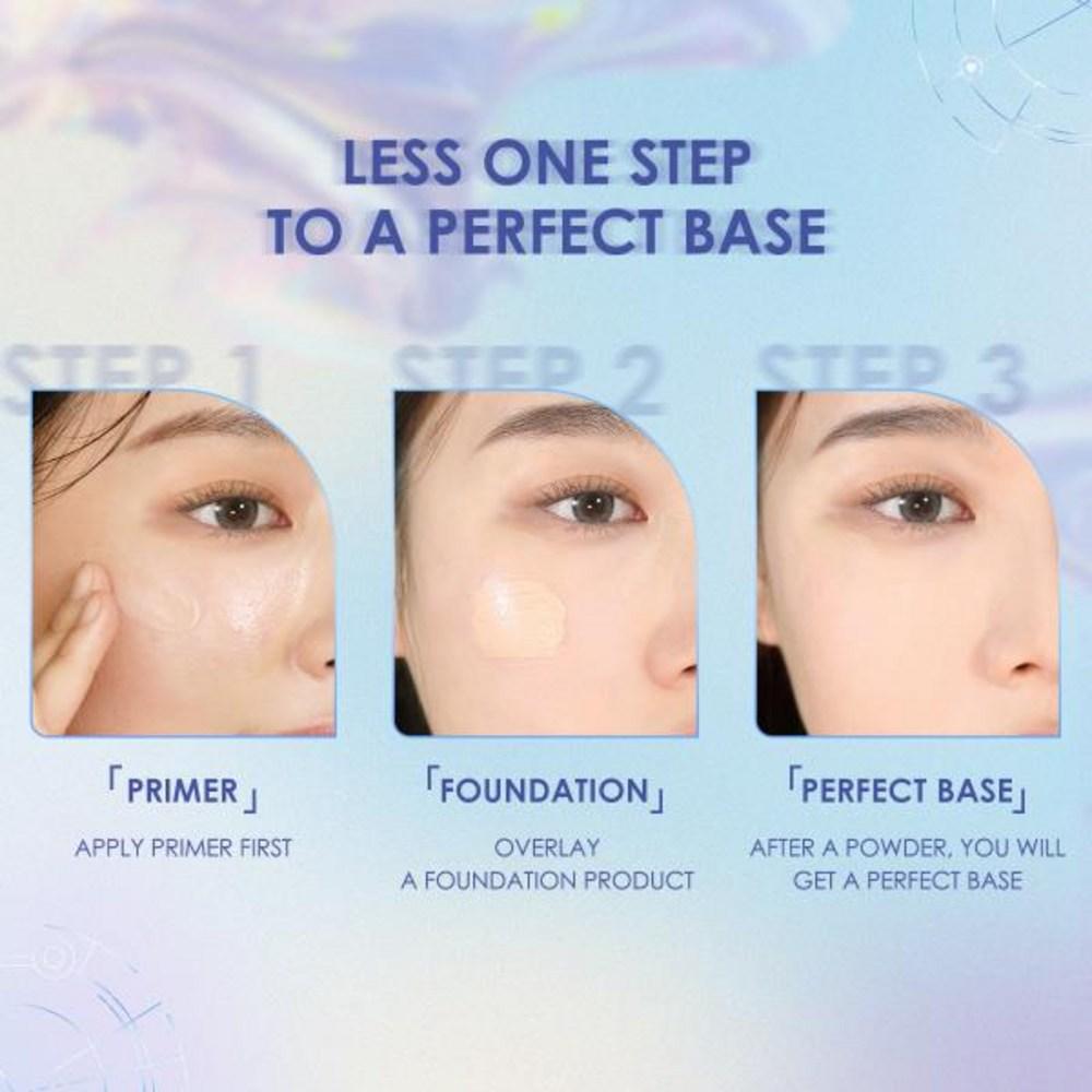 FOCALLURE Женская база под макияж Невидимая легкая основа под макияж без масел, не скатывающаяся в складках кожи K