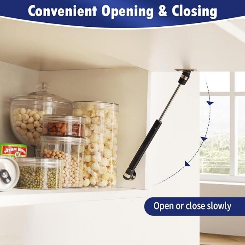 2PCS Gas Spring Shocks Struts Lift Support for Hydraulics Piston Lid Stay Window Cabinet for Cabinet Door Toy Tool Box Lid