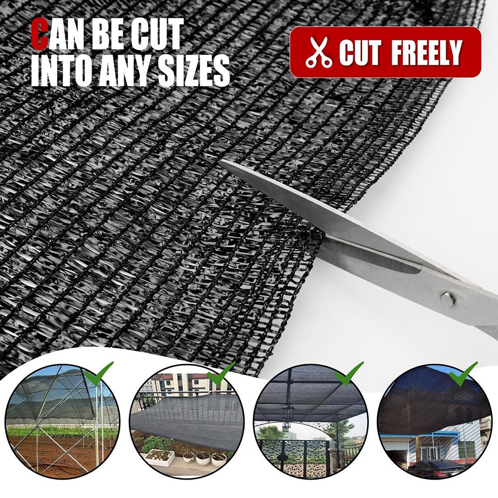 Дышащая затеняющая сетка 50% для садов и птицеводства Надежный брезент для эффективной защиты от солнца и контроля температуры