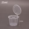 25 шт. 25 мл одноразовые пластиковые контейнеры для соуса на вынос, коробка для еды, коробка для краски