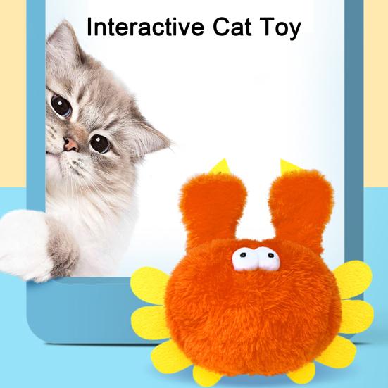 1 шт/2 шт интерактивная щебечущая игрушка для кошек-птиц электрическая симуляция плюшевые животные сенсорная активация