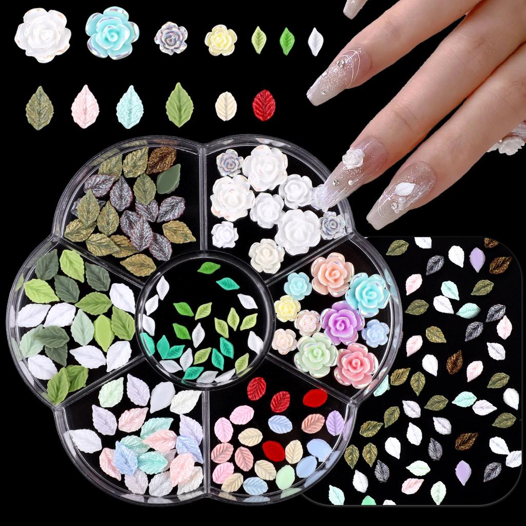 Nail Art Accessories Resin Simulation Biscuits Ice Cream Cute Cartoon Three-Dimensional Accessories Nail Mixed Bow