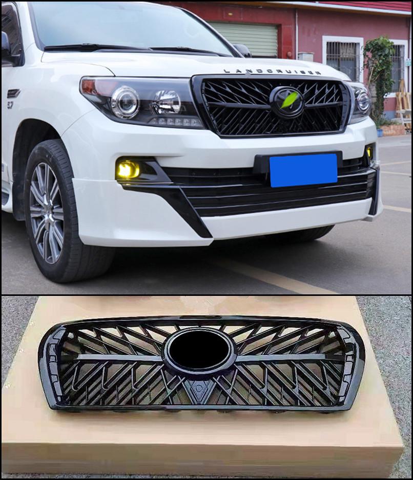 03-22 Prado TRD Front Grille Black Warrior Modification for Land Cruiser 4700