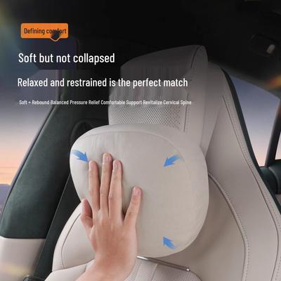 Подголовник и поясничная поддержка для Xiaomi SU7/YU7: Удобная подушка для шеи для салона автомобиля