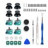 QuickYen PS5 Controller Repair 26 In 1 Replacement Analog Sticks for Playstation 5 with Analog Caps and Repair Screwdriver Kit, Joystick, Thumbsticks,