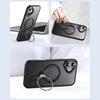 Чехол для телефона iPhone 16 Plus с подставкой, матовая задняя крышка, совместимый с MagSafe